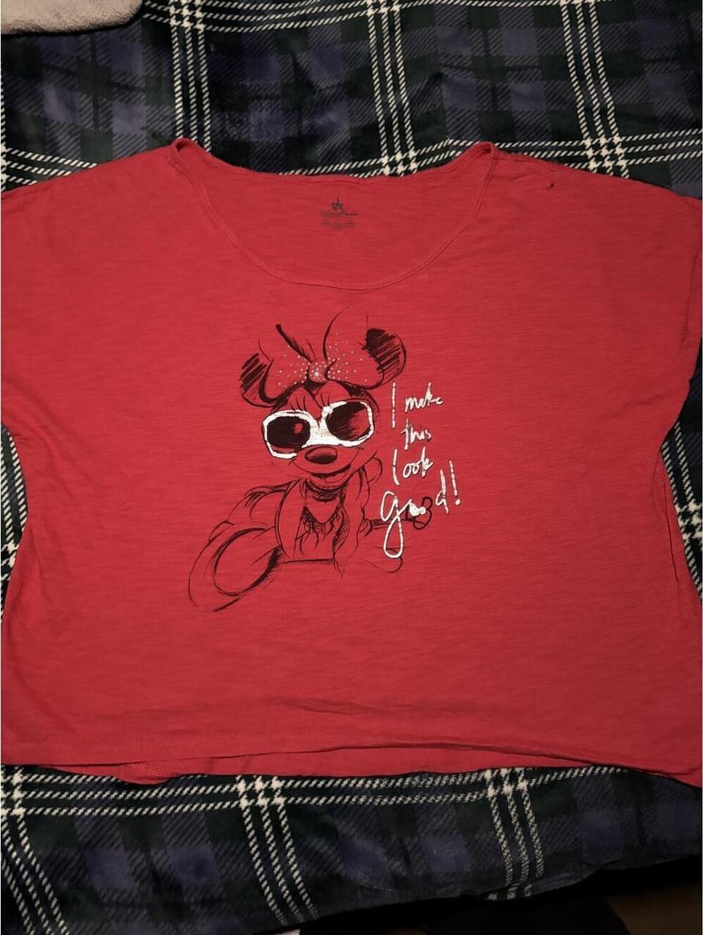 Red Disney Minnie Mouse - 2XL - 0336